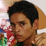 Imagen del boxeador Alcides Martinez